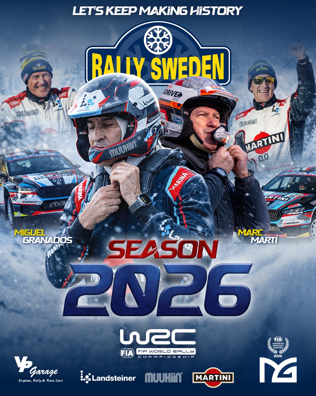 GRANADOS VA POR MÁS EN LA NIEVE ❄️🏆