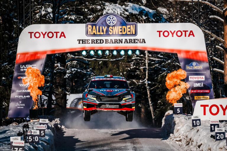 MIGUEL GRANADOS ROZA EL PODIO EN SUECIA ❄️🏁