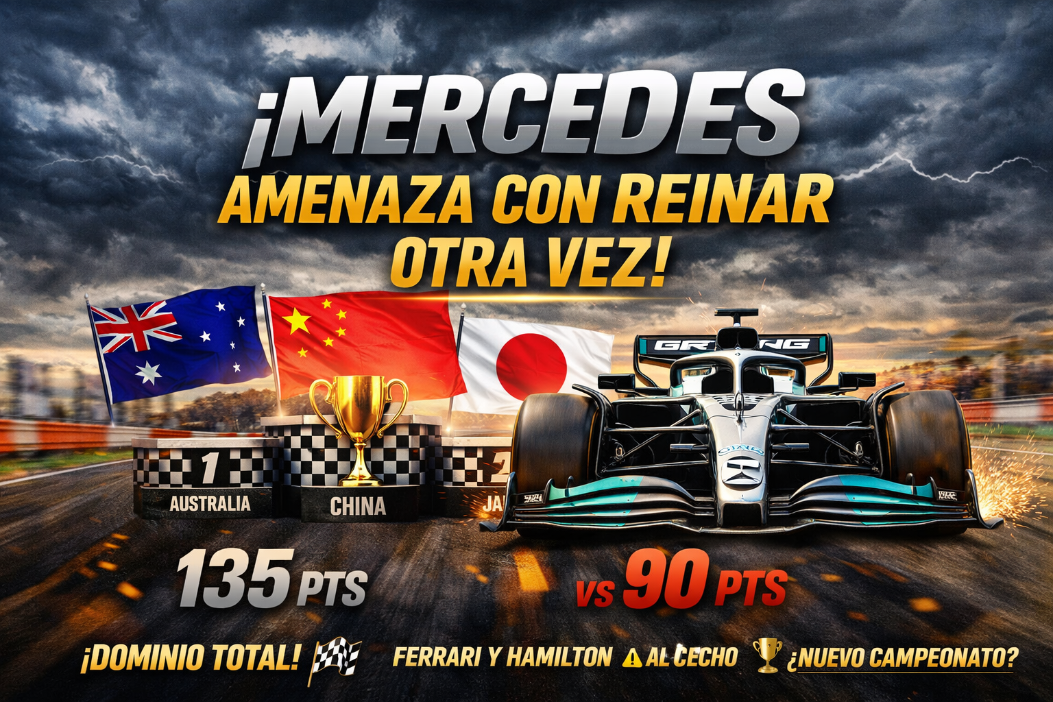 MERCEDES DESPIERTA… Y AMENAZA CON REINAR OTRA VEZ