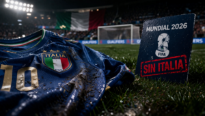 ITALIA SE HUNDE… Y EL MUNDIAL 2026 SE QUEDA SIN LA AZZURRA