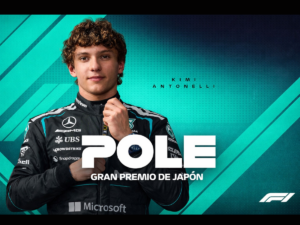 ANTONELLI LO VUELVE A HACER: POLE Y DOBLETE DE MERCEDES EN SUZUKA