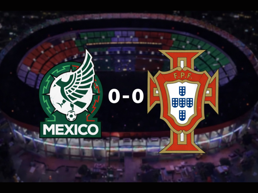 MÉXICO EMPATA Y DEJA DUDAS ANTE PORTUGAL
