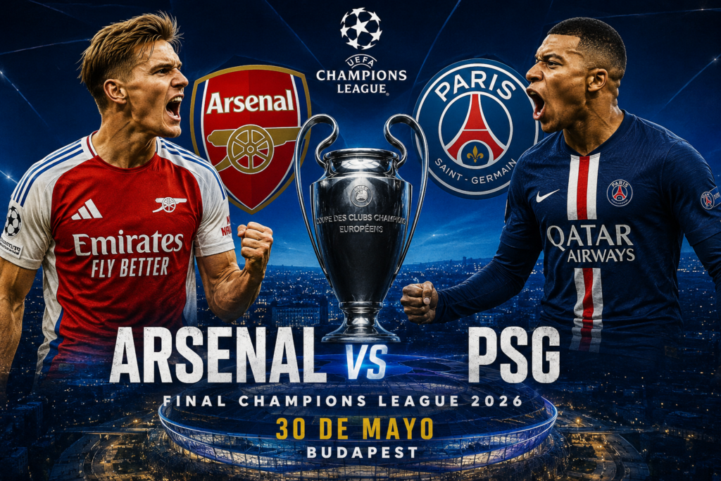 LA CHAMPIONS YA TIENE FINAL… Y PROMETE ARDER 🔥🏆