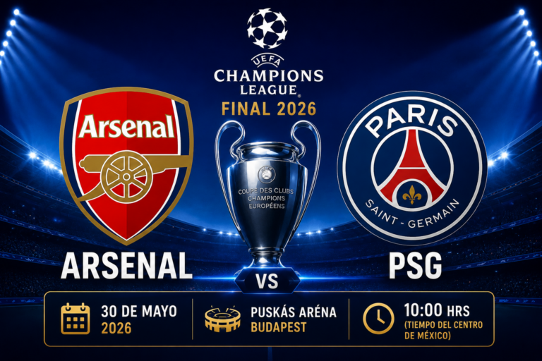 LA CHAMPIONS YA TIENE FINAL… Y PROMETE ARDER 🔥🏆