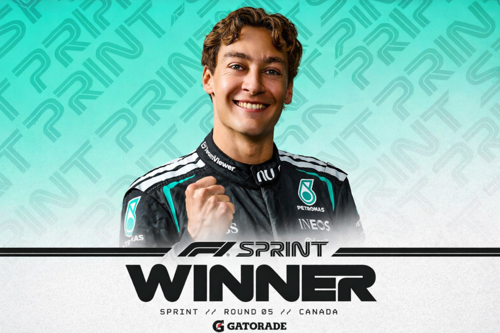 RUSSELL GANA LA SPRINT EN MONTREAL