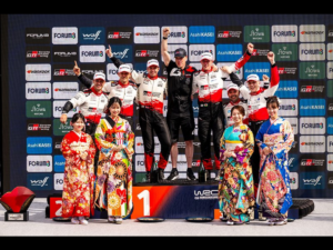 ELFYN EVANS REFUERZA SU CANDIDATURA AL TÍTULO TRAS IMPONERSE EN JAPÓN