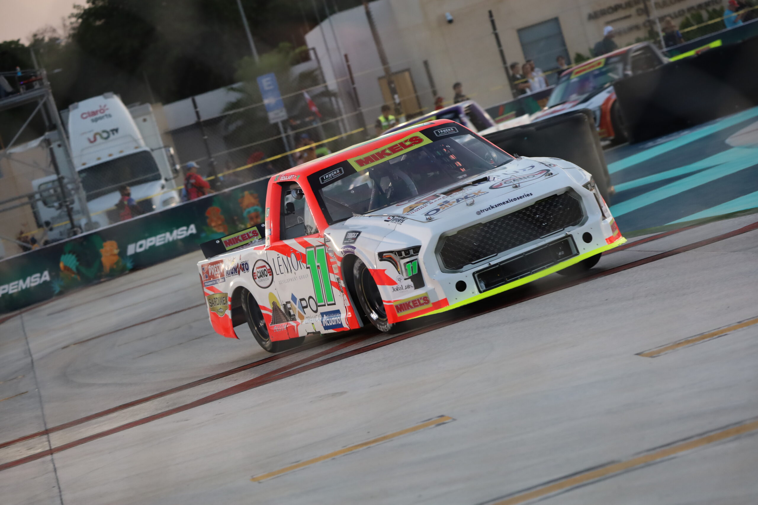 MÚLTIPLE CONTACTO ARRUINÓ CARRERA DE GOULART EN TULUM 🏁