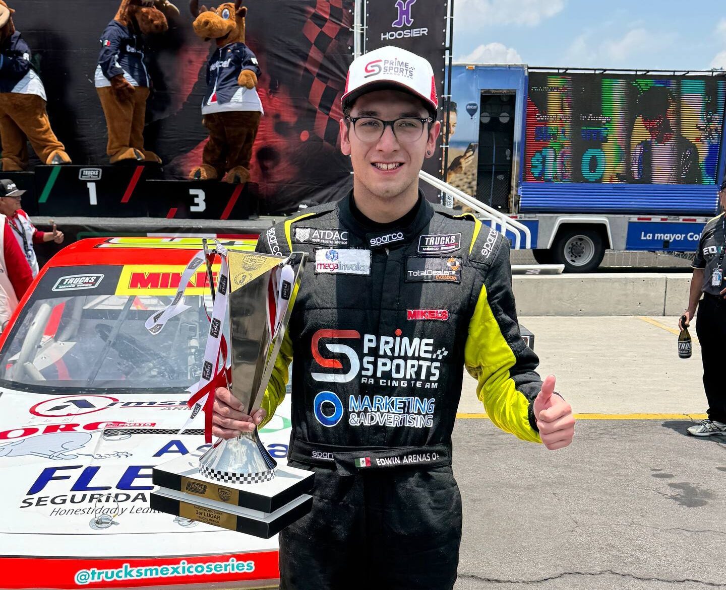 EDWIN ARENAS Y PRIME SPORTS RACING TEAM VUELVEN AL PODIO