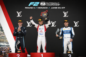 NOEL LEÓN CONQUISTA MÓNACO Y SE COLOCA COMO SERIO ASPIRANTE AL TÍTULO DE FÓRMULA 2