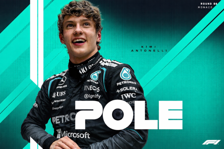 ANTONELLI ARREBATA LA POLE A VERSTAPPEN EN MÓNACO
