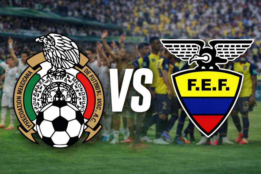 MÉXICO Y ECUADOR CHOCAN EN UN DUELO DE ALTO VOLTAJE POR EL PASE A LA SIGUIENTE RONDA