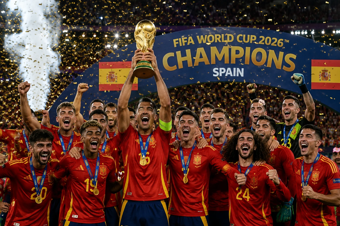 ESPAÑA DESTRONA A ARGENTINA