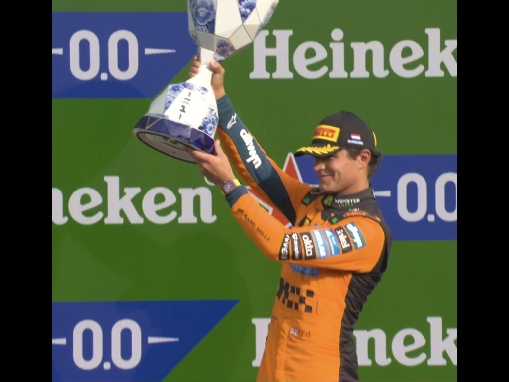 NORRIS CONQUISTA EL ÚLTIMO GP DE PAÍSES BAJOS