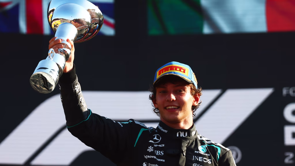 KIMI ANTONELLI FIRMA UNA REMONTADA HISTÓRICA Y GANA EL GRAN PREMIO DE ITALIA