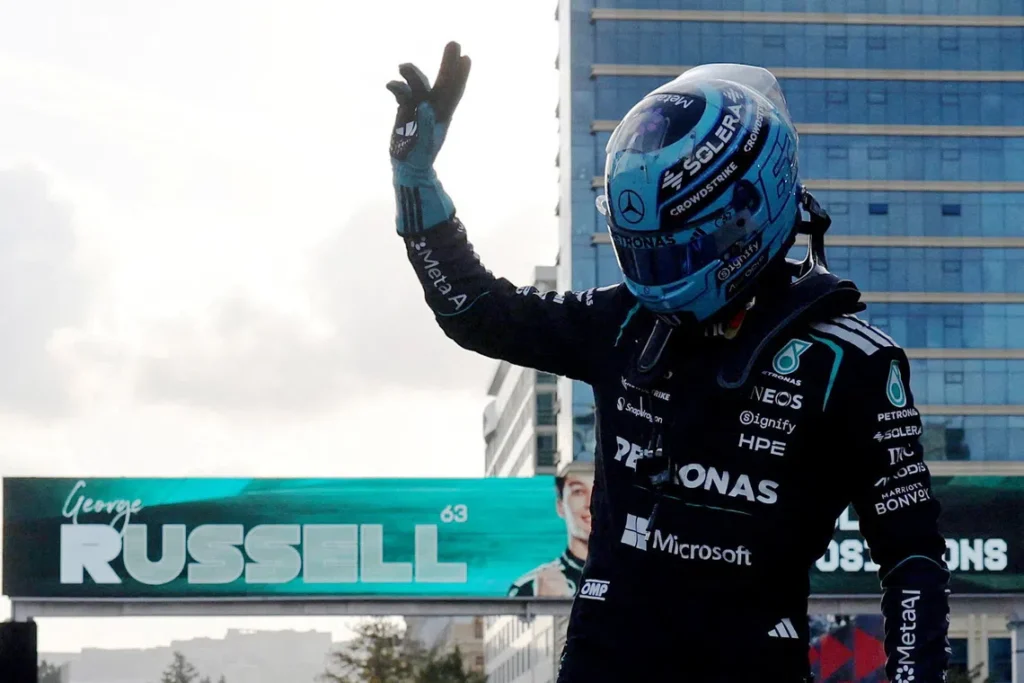 RUSSELL CONQUISTA LA POLE EN BAKÚ