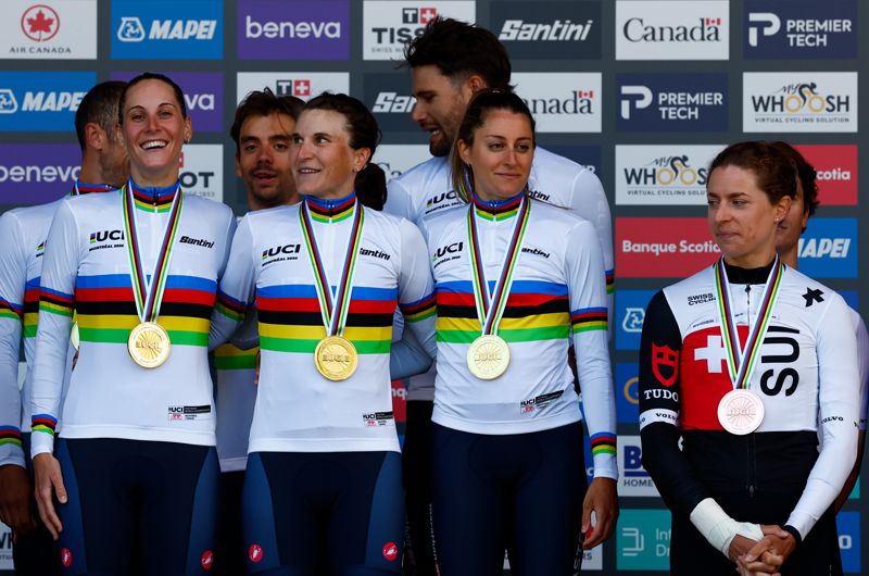 ITALIA CONQUISTA EL RELEVO MIXTO EN MONTREAL